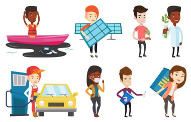 Vektör karakter kümesini ekoloji konularda.