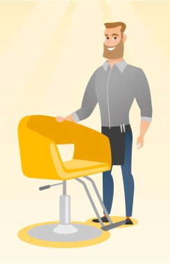 Kuaför Dükkanı işyerinde kuaförde.