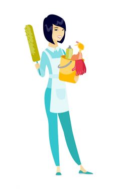 Temiz tutarak kova boya, vernik tam.