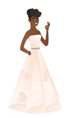 Nişanlısı ok işaret gösteren gülümseyen.