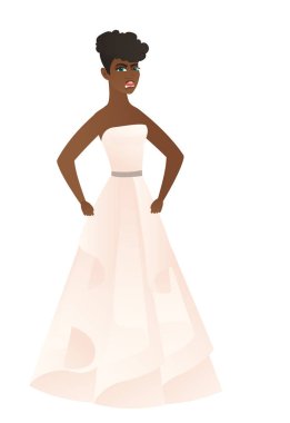 Afrikalı-Amerikalı kızgın nişanlısı çığlık.