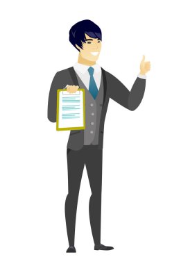 Başparmak pes pano ile damat.