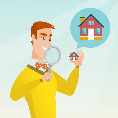 Beyaz delikanlı için bir ev arıyorum.