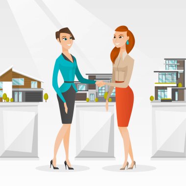 Emlakçı ile alıcı arasındaki anlaşma.