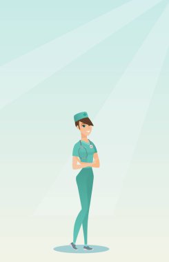 Kendine güvenen genç cerrah silah ile geçti.