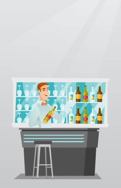 Barda duran barmen sayaç.