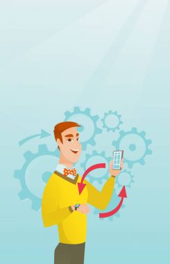 Smartwatch ve smartphone arasındaki eşitleme.