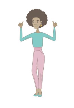 İle duran genç hippi kadın silah kaldırdı.