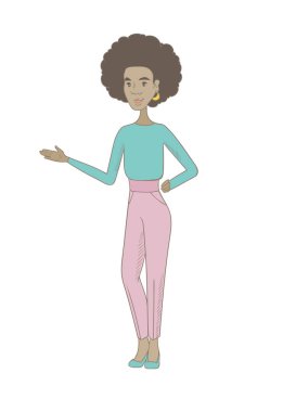 Hippi kadın kolu dışarı hoş bir jest olarak