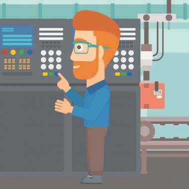 Denetim Masası ayakta mühendisi.