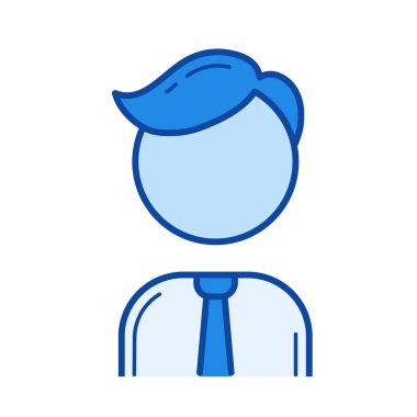 Şirket CEO'su satırı simgesi.