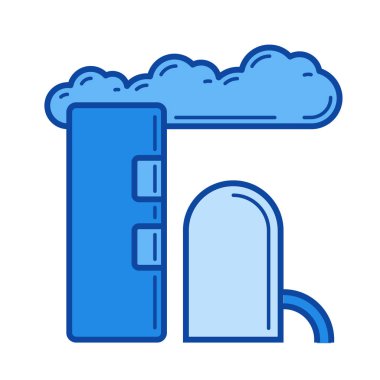 Kirlenme satırı simgesi.