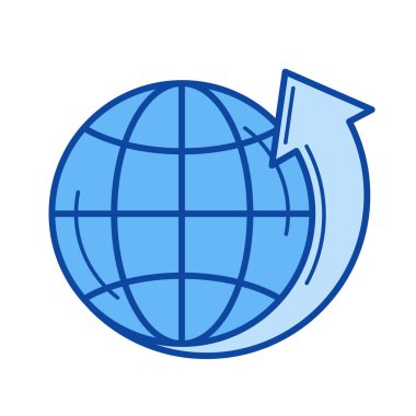 Çevre koruma satırı simgesi.