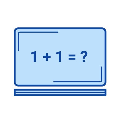 Blackboard satırı simgesi.