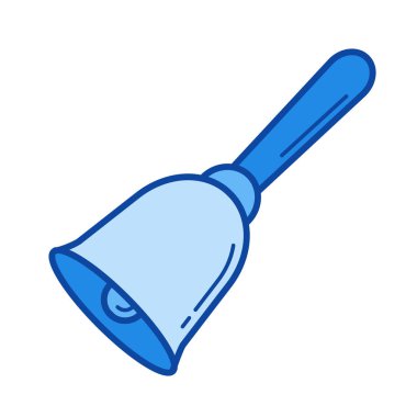 Zil çan satırı simgesi.