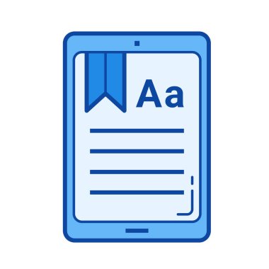 EBook satırı simgesi.