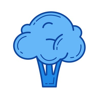 Brokoli satırı simgesi.