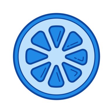 limon dilimi satırı simgesi.