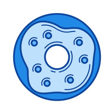 çörek satırı simgesi.