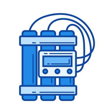 TNT dinamit satırı simgesi.