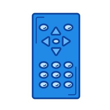 Uzak kontrol çizgisi simgesi.