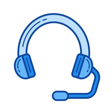 Kulaklık satırı simgesi.