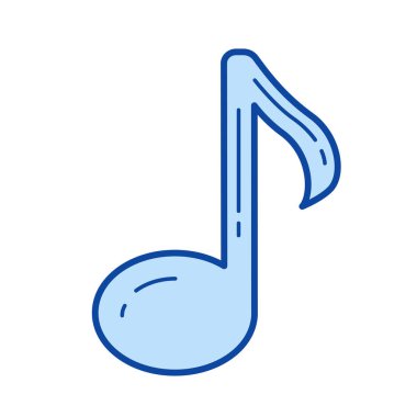 Müzik notası simgesi.