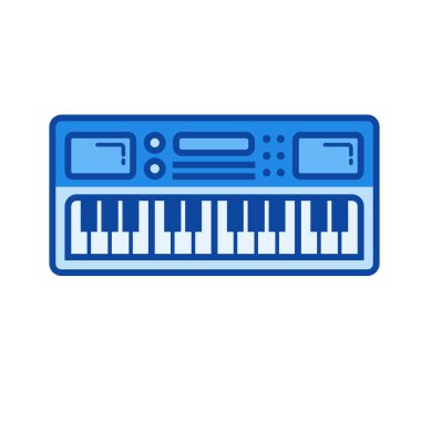 MIDI klavye satırı simgesi.