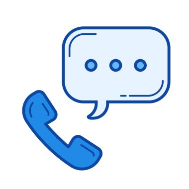 Telefon ahizesi satırı simgesi.