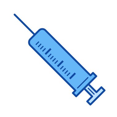 Şırınga satırı simgesi.