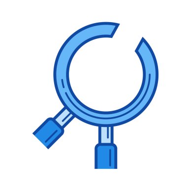 Diş aletleri satırı simgesi.