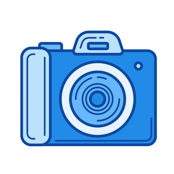 Icône de ligne Photocamera . — Image vectorielle