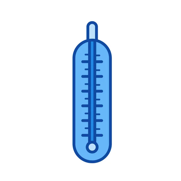 의료 온도계 라인 아이콘. — 스톡 벡터