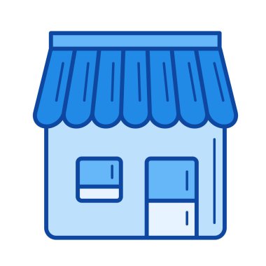 Market satırı simgesi.