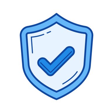 Kalite onaylı satırı simgesi.