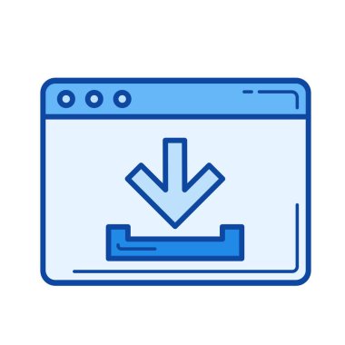 Dosya satırı simgesi indir.