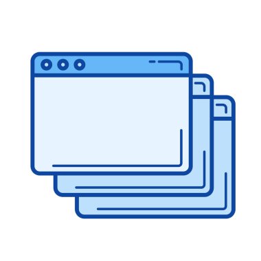 Yeni sekme satırı simgesi.