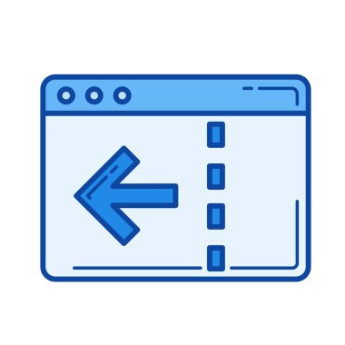 Gezinti satırı simgesi.