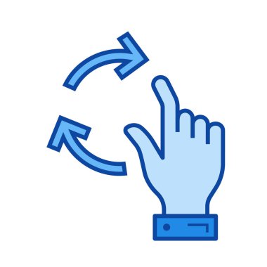 Satırı simgesi döndürmek için dönüş.