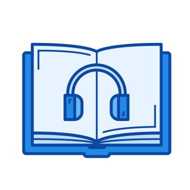 Çevrimiçi öğrenme satırı simgesi.