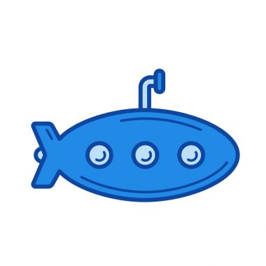 Denizaltı satırı simgesi.