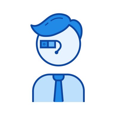 Girişimci satırı simgesi.