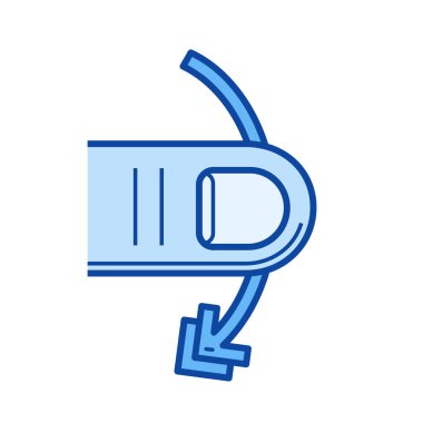 Çapraz-slayt satırı simgesi.