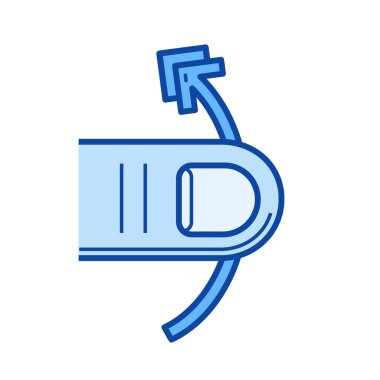 Dikey çizgi simgesi çalmak.