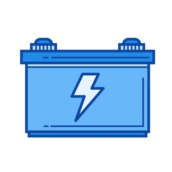 Autobatterie-Symbol. — Stockvektor