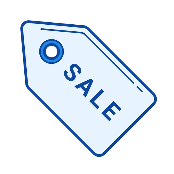 Sale tag line icon. — Stock Vector
