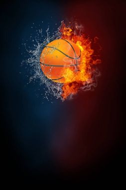 Basketbol spor turnuva modern poster şablonu.