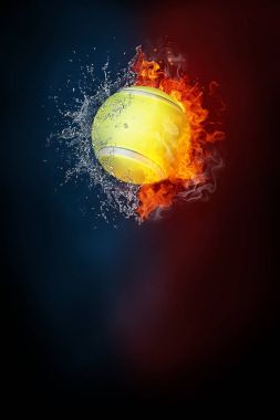 Tenis spor turnuva modern poster şablonu.
