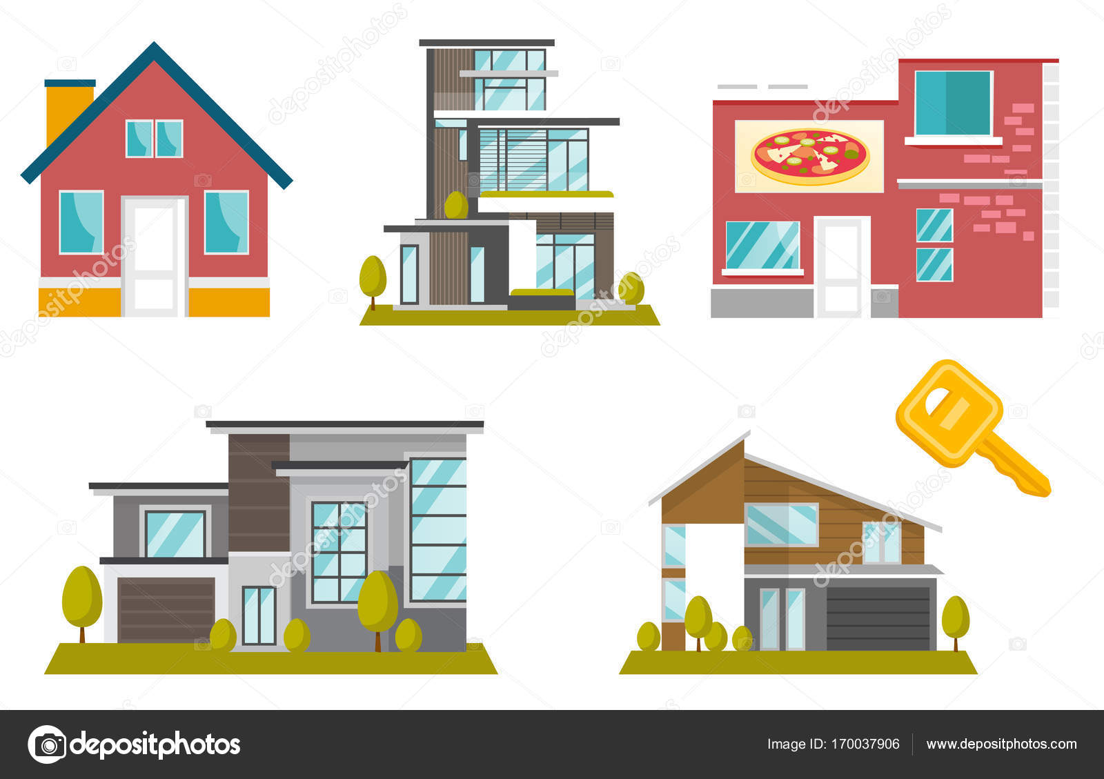 Tegning av vektorkarikaturer . stockvektor © VisualGeneration #170037906, image size:1600x1129