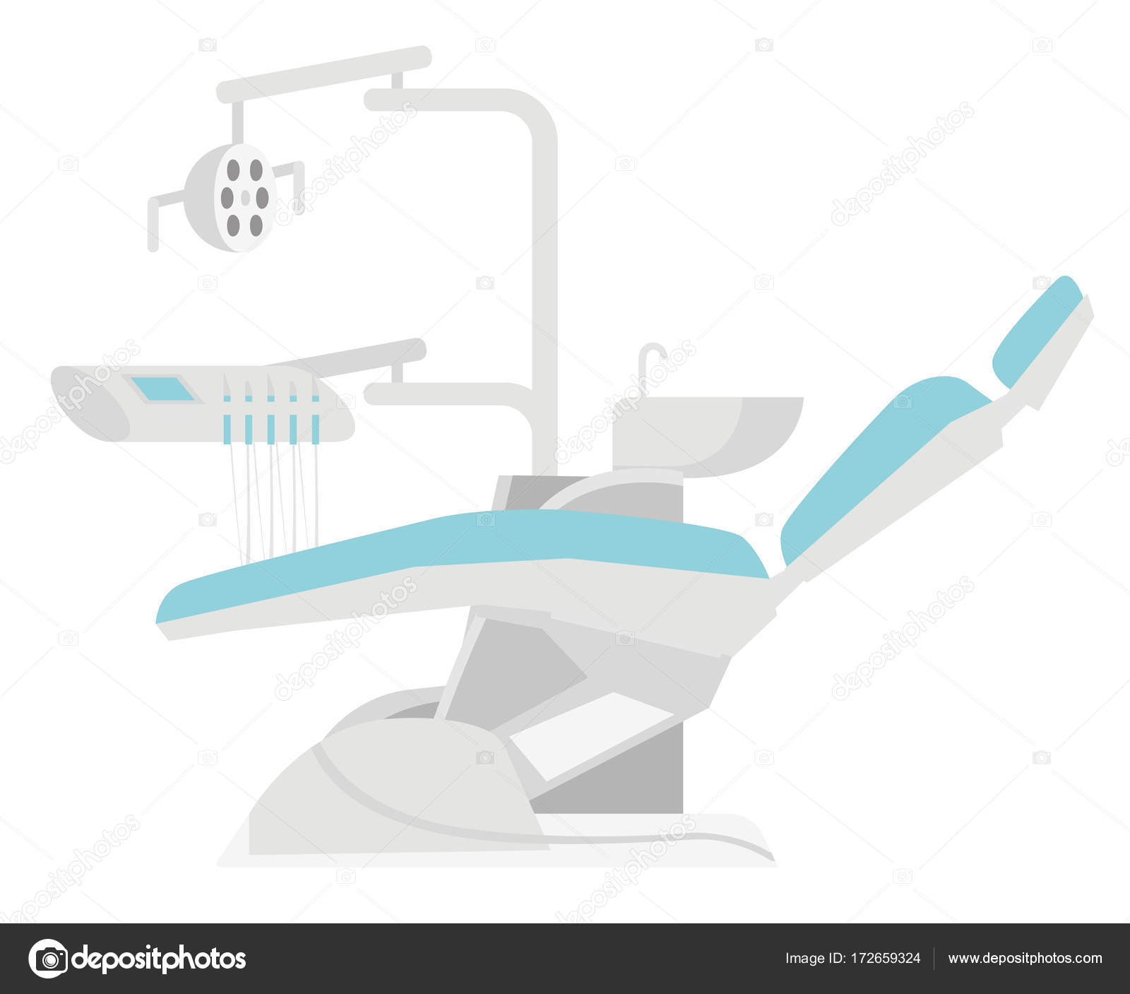 Cartoon Dental Chair Dental Chair Vector Cartoon Illustration Stock Vector C Rastudio 172659324